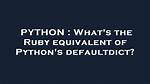 What Is Ruby Equivalent of Python's `S= "Hello, %S. Where Is %S?" % ("John","Mary")`