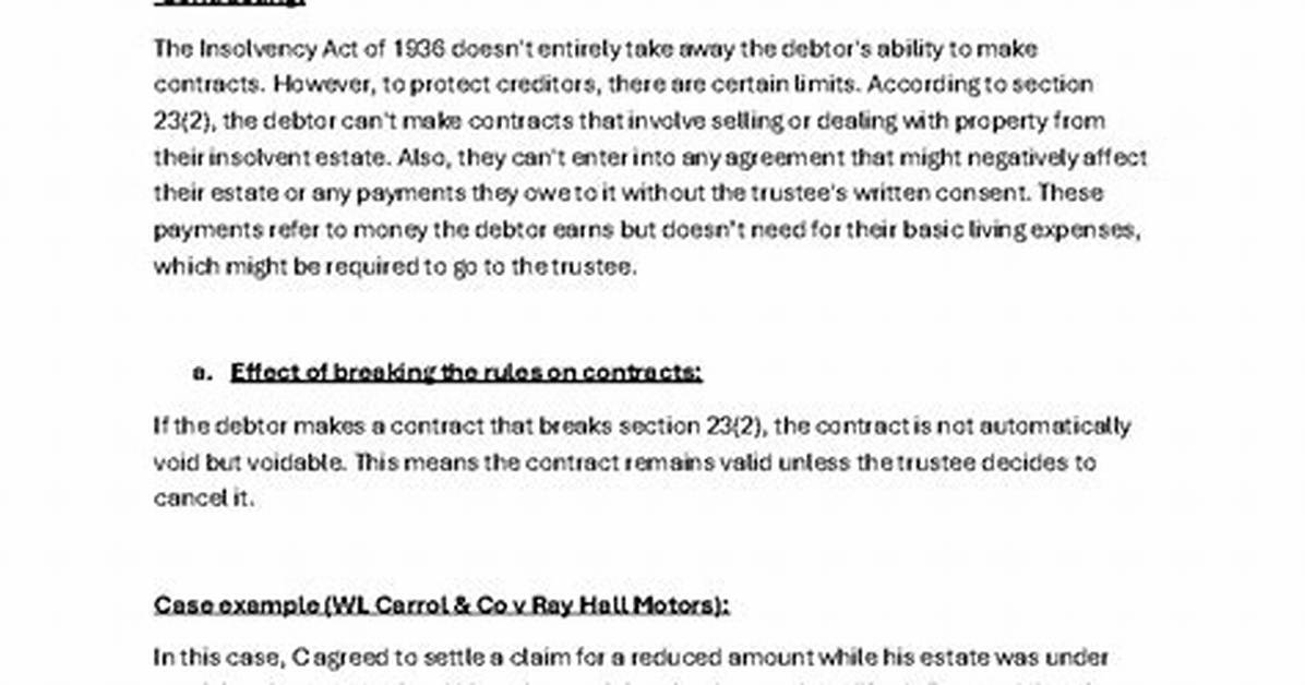 What Is Sequestration Order?