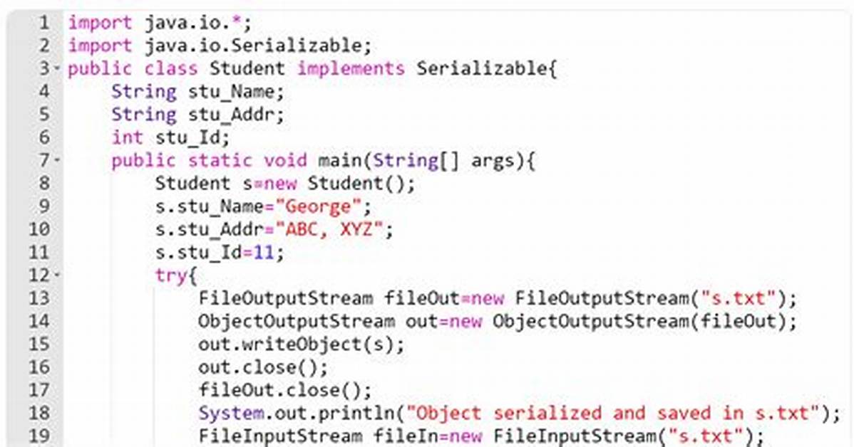 What Is Serializable in Java? [Duplicate]