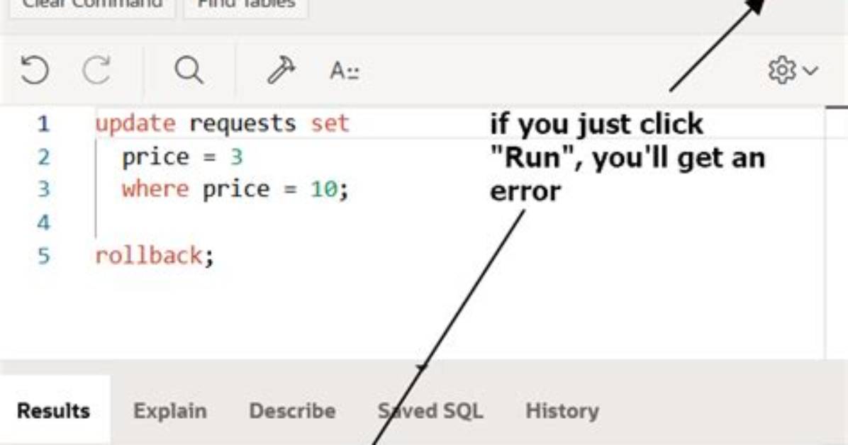 What Is Sql Command Not Properly Ended?