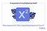 What Is Squared