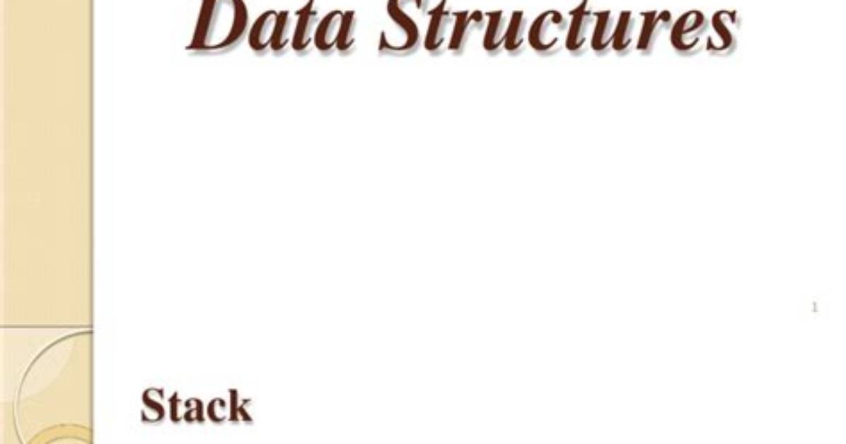 What Is Stack Pdf
