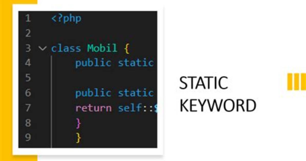 What Is Static in Php Oop