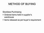 What Is Stockless Method?