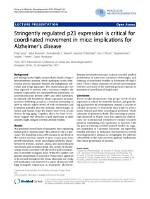 What Is Stringently Regulated?