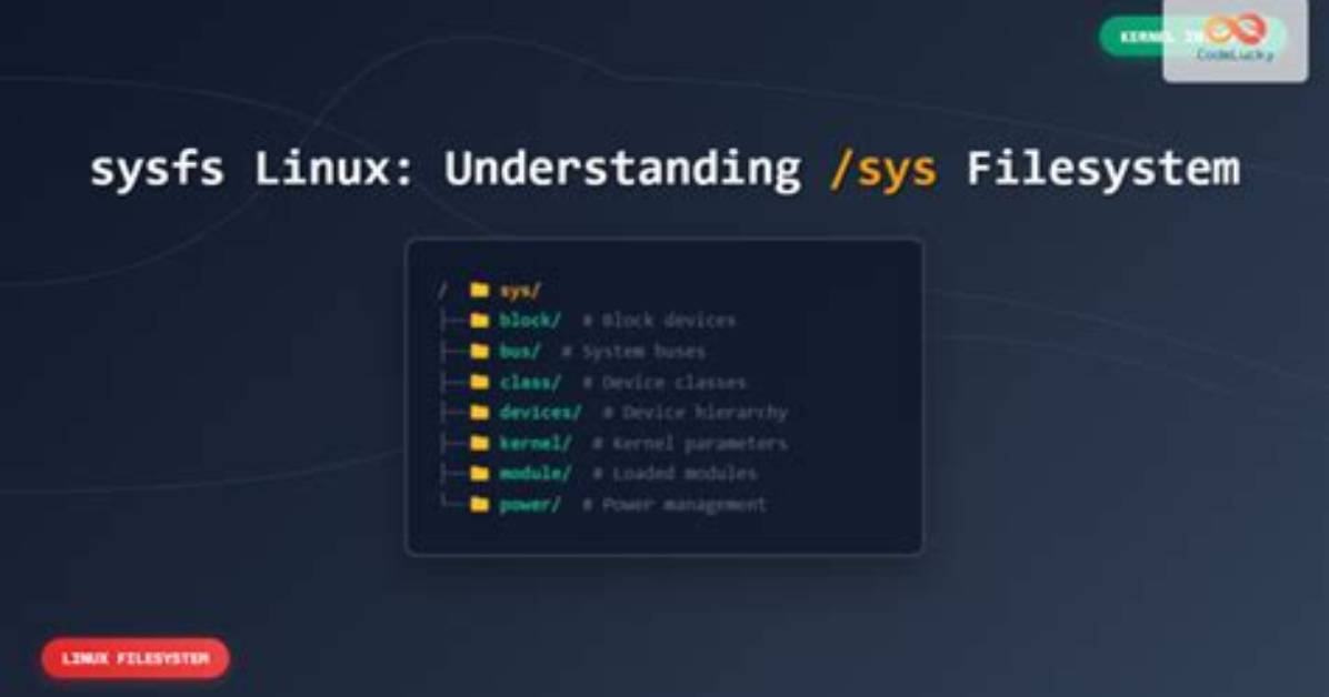 What Is Sys Block in Linux?