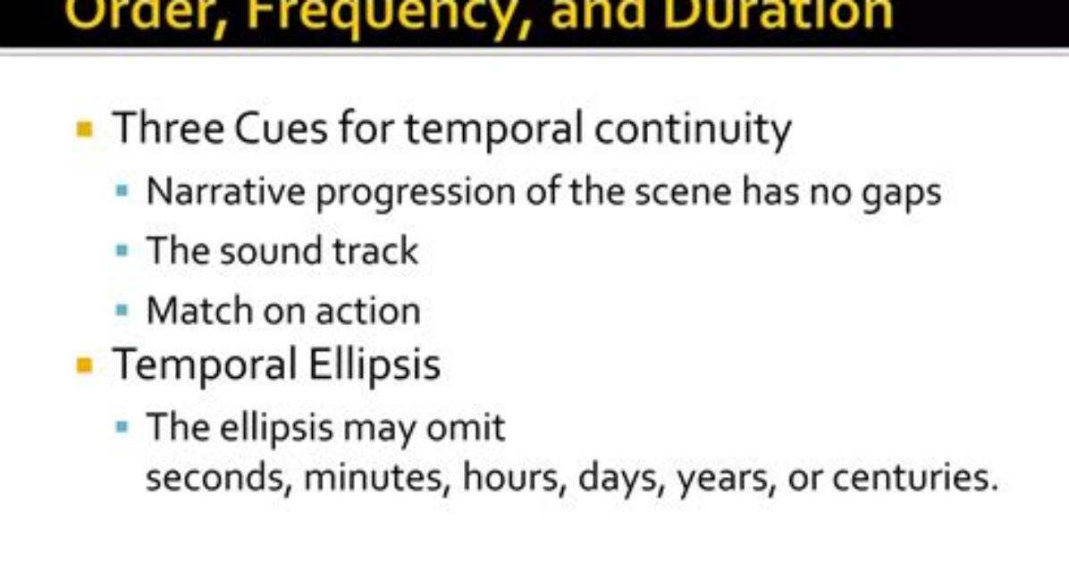 What Is Temporal Continuity? | Contextresponse. Com