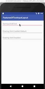 What Is Textinputlayout Android