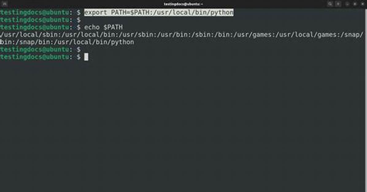 What Is That Command? Export Path=~/. Local/Bin: $Path [Closed]