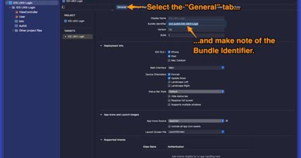 What Is the Bundle Identifier Xcode