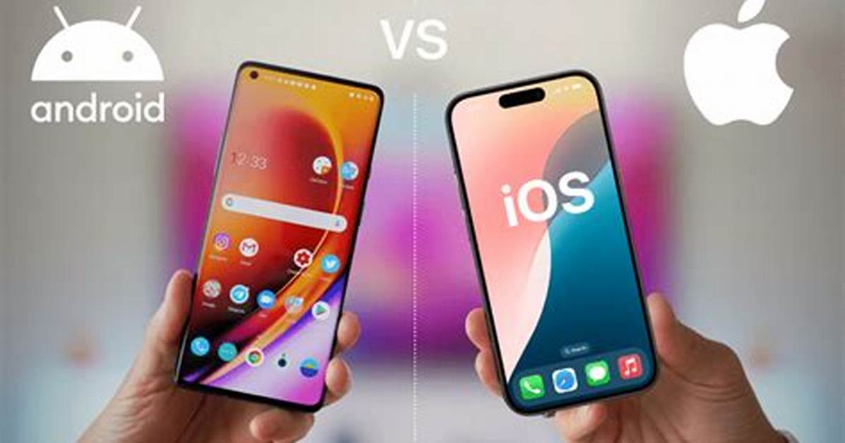 What Is the Difference Between Android iOS and Windows?