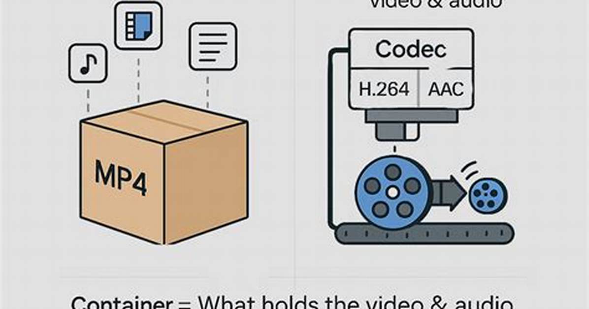 What Is the Difference Between Codec and Container?