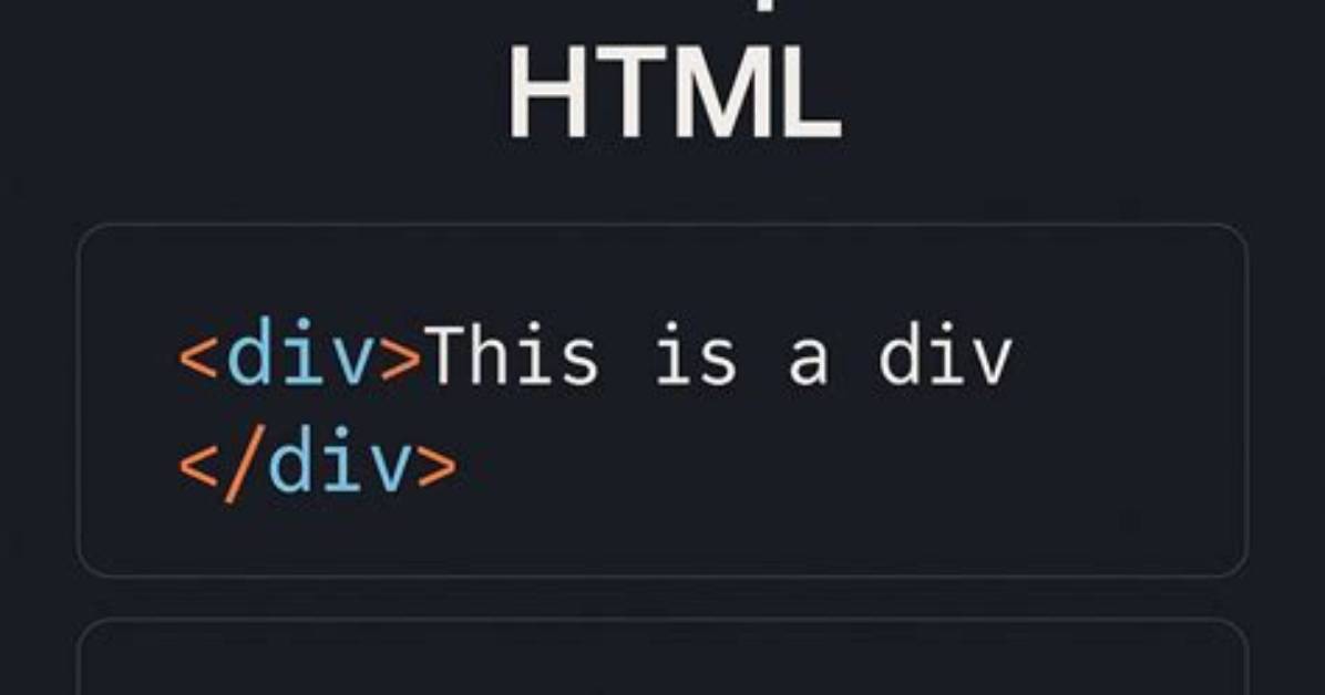 What Is the Difference Between Html Div and Span Elements?