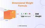What Is the Formula for Dimensional Weight?