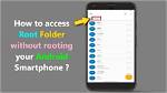 What Is the Root Folder in Android?