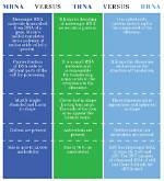 What Is the Structural Difference Between tRNA and mRNA