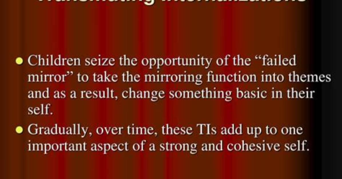 What Is Transmuting Internalization?