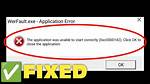 What Is Werfault. Exe Error?