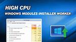 What Is Windows Modules Installer Worker?