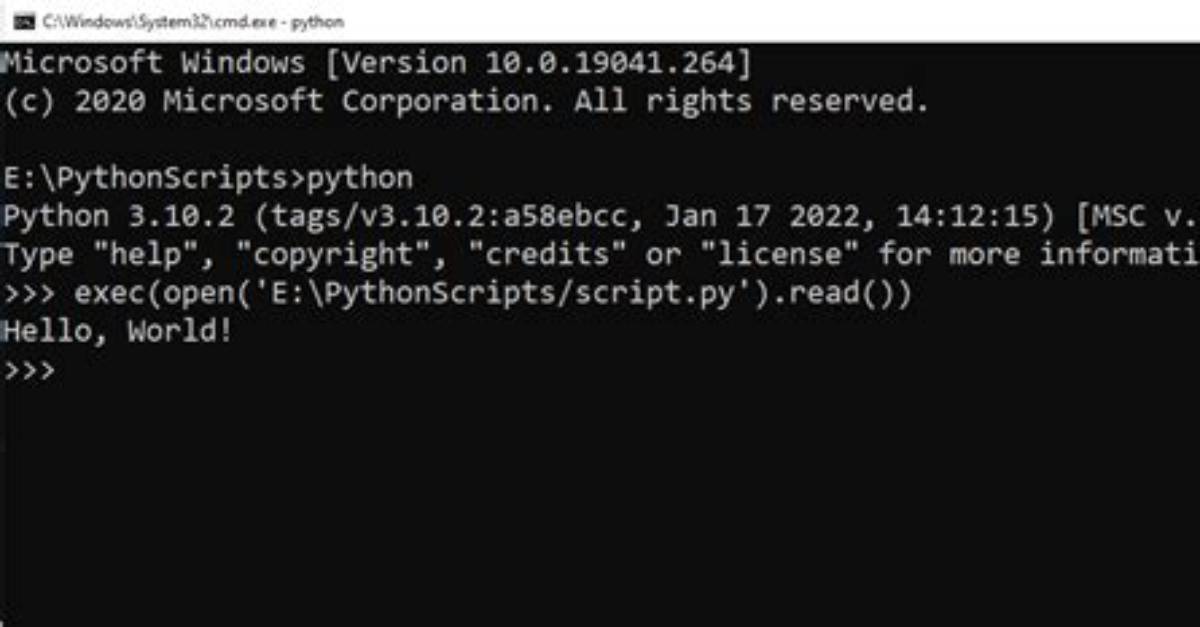 What Is Wrong with This Python Script?