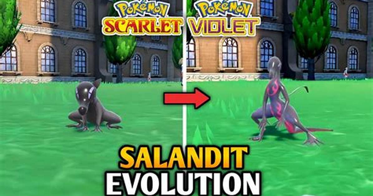 What Level Does Salandit Evolve