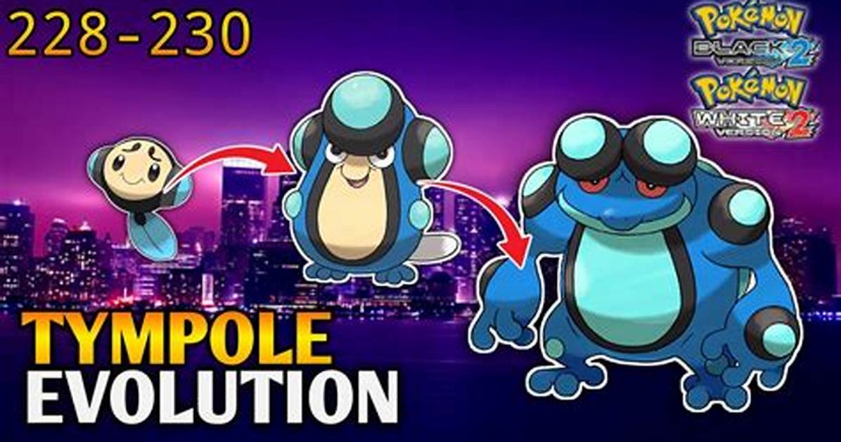 What Level Does Tympole Evolve
