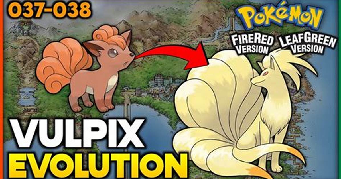 What Level Evolve Vulpix?