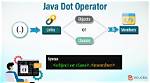 What Operator Access Java Class Members?