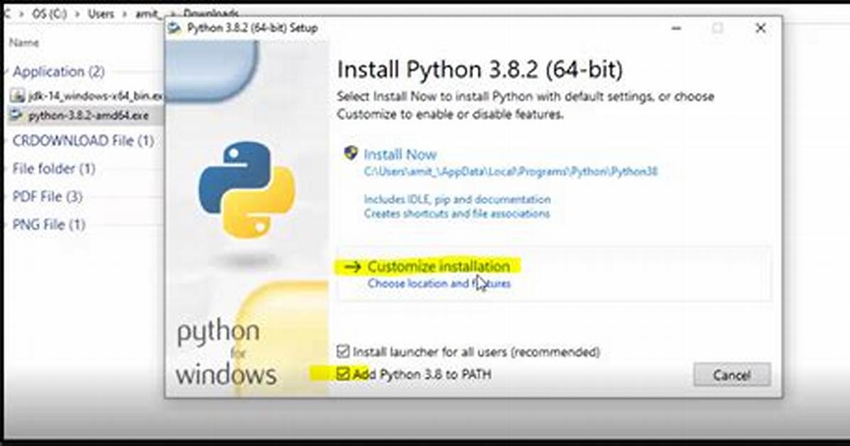What Path to Install Python 3.6 to on Windows?