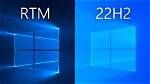 What Rtm Windows 10?