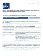 What's a Supporting Document?