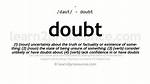 What's Does Doubt Mean?