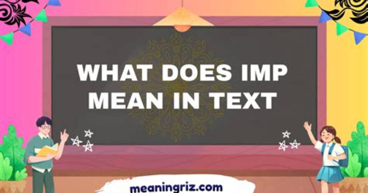 What's Does Imp Mean?