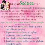 What's Does Seduce Mean?
