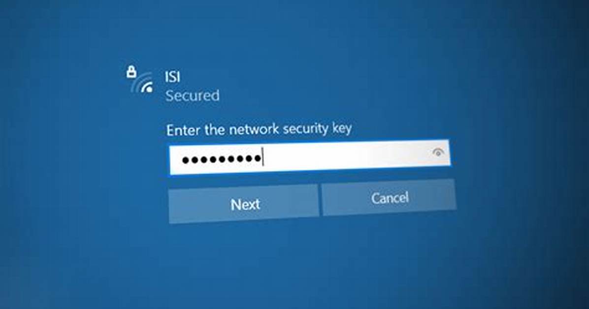 What's Network Security Key?