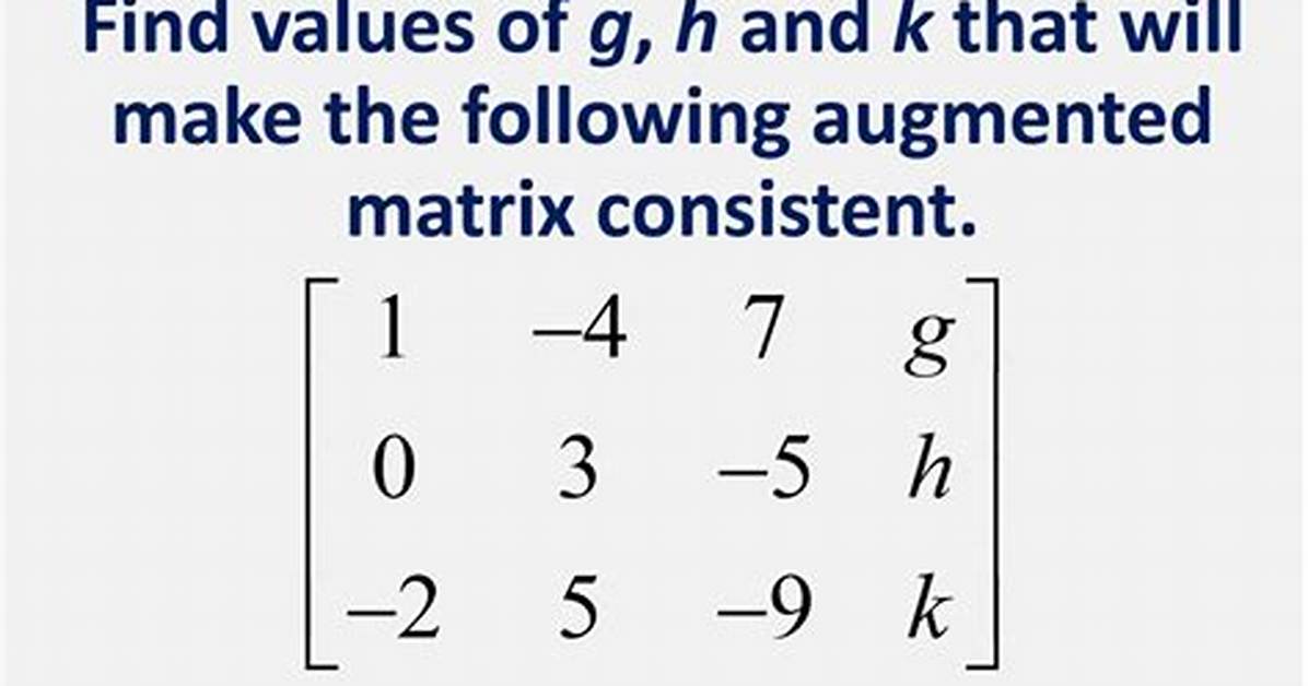 What's Self-Consistent Matrix?