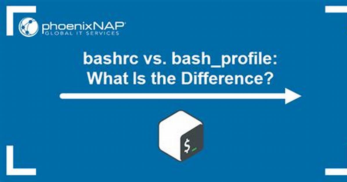 What's the Difference Between. Bashrc and /Etc/Bash. Bashrc?