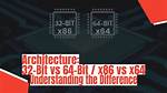 What`s the Difference Between Intel 64 and Amd64?