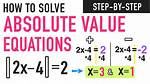 What's Wrong with Solving Absolute Value Equations in This Way?