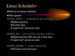 What Scheduler Does Linux Use?
