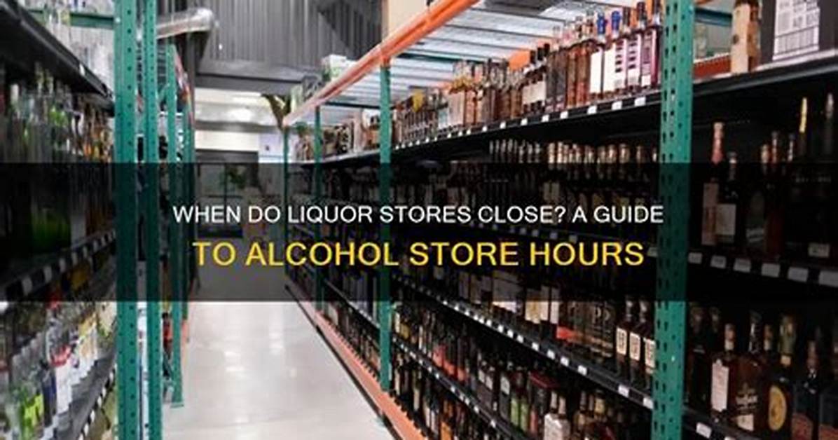 What Time Do Stores Usually Close?