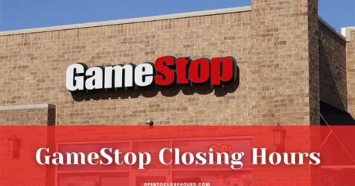 What Time Does Gamestop Open