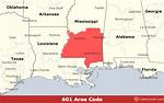 What Time Zone Is 601 Area Code?