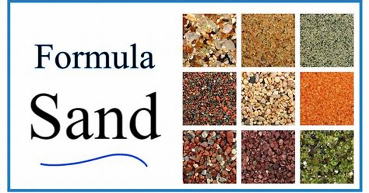 What Two Elements Make Sand
