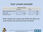 What Umask 002?