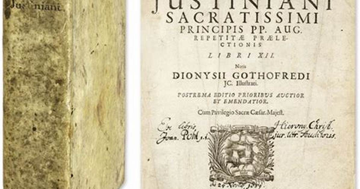 What Was Justinian’s Code
