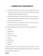 What Workplace Documents Mean? | Contextresponse. Com