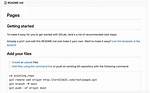 When Adding a Readme for Git Purposes, What Does the Keyword 'Touch' Do in the '$ Touch Readme' Command?