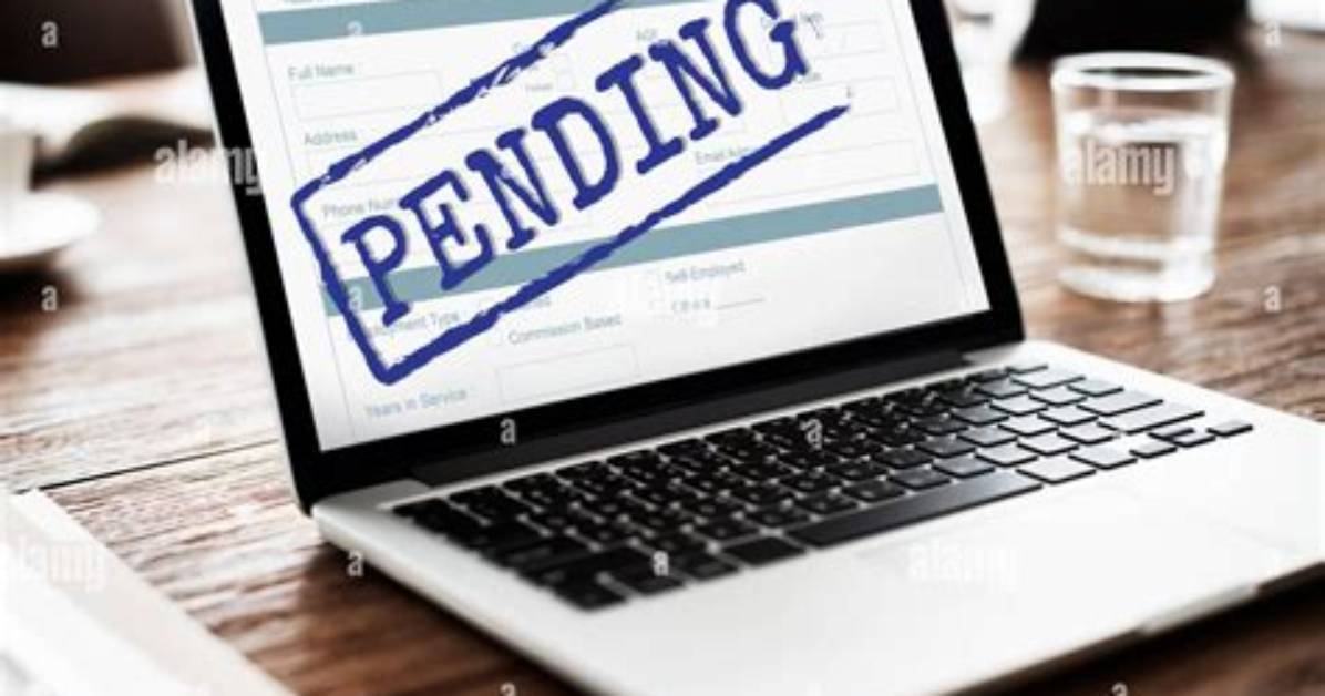 When Application Is Pending?
