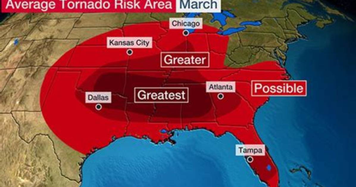 When Are Tornadoes Most Likely?